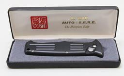 Al-Mar Auto S.E.R.E. 1st Production push button auto knife.
