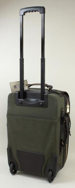 1 new Filson medium rolling carry-on bag.