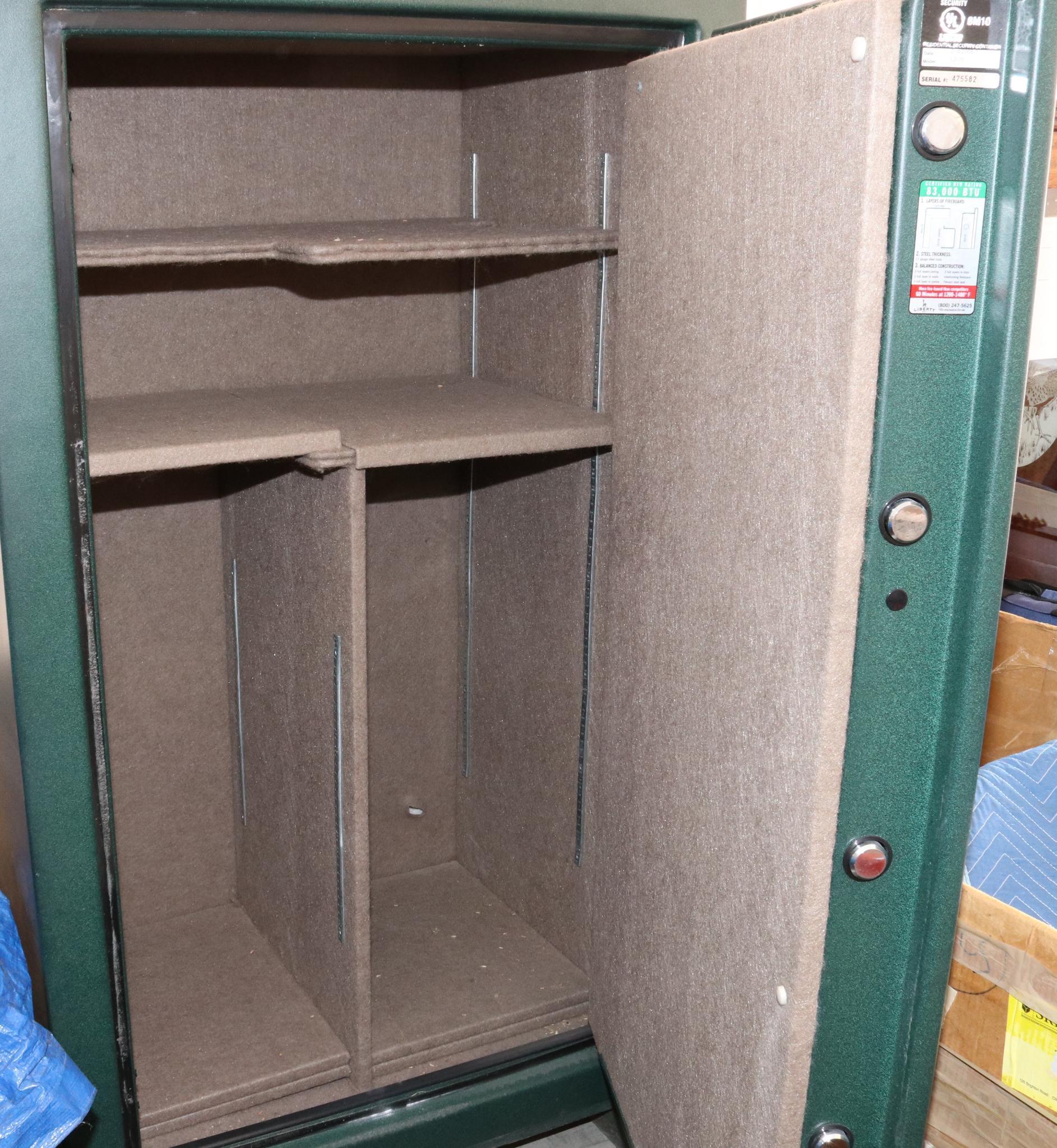 2008 Liberty Model LZ-35 gun safe.