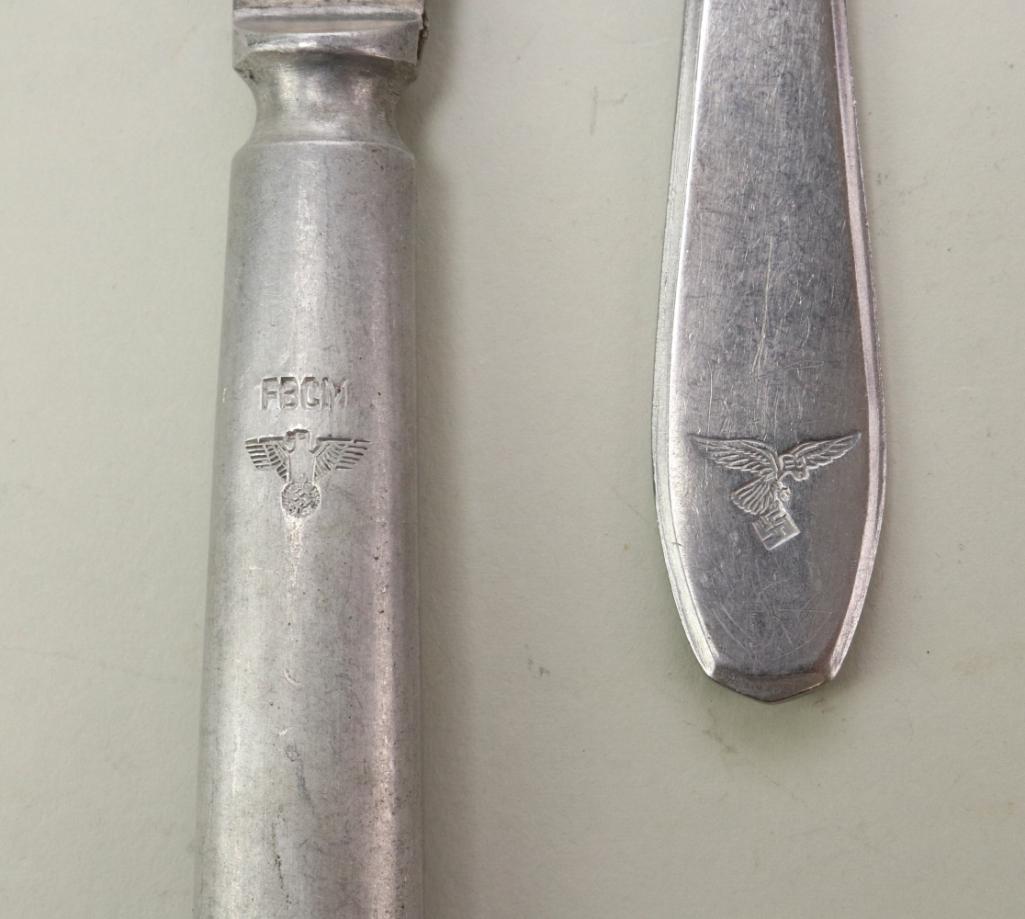 Grouping of German WWII Military Flatware