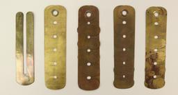 19th Century Button Polishing Shields