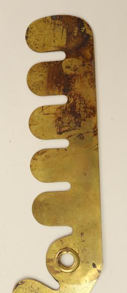 19th Century Button Polishing Shields