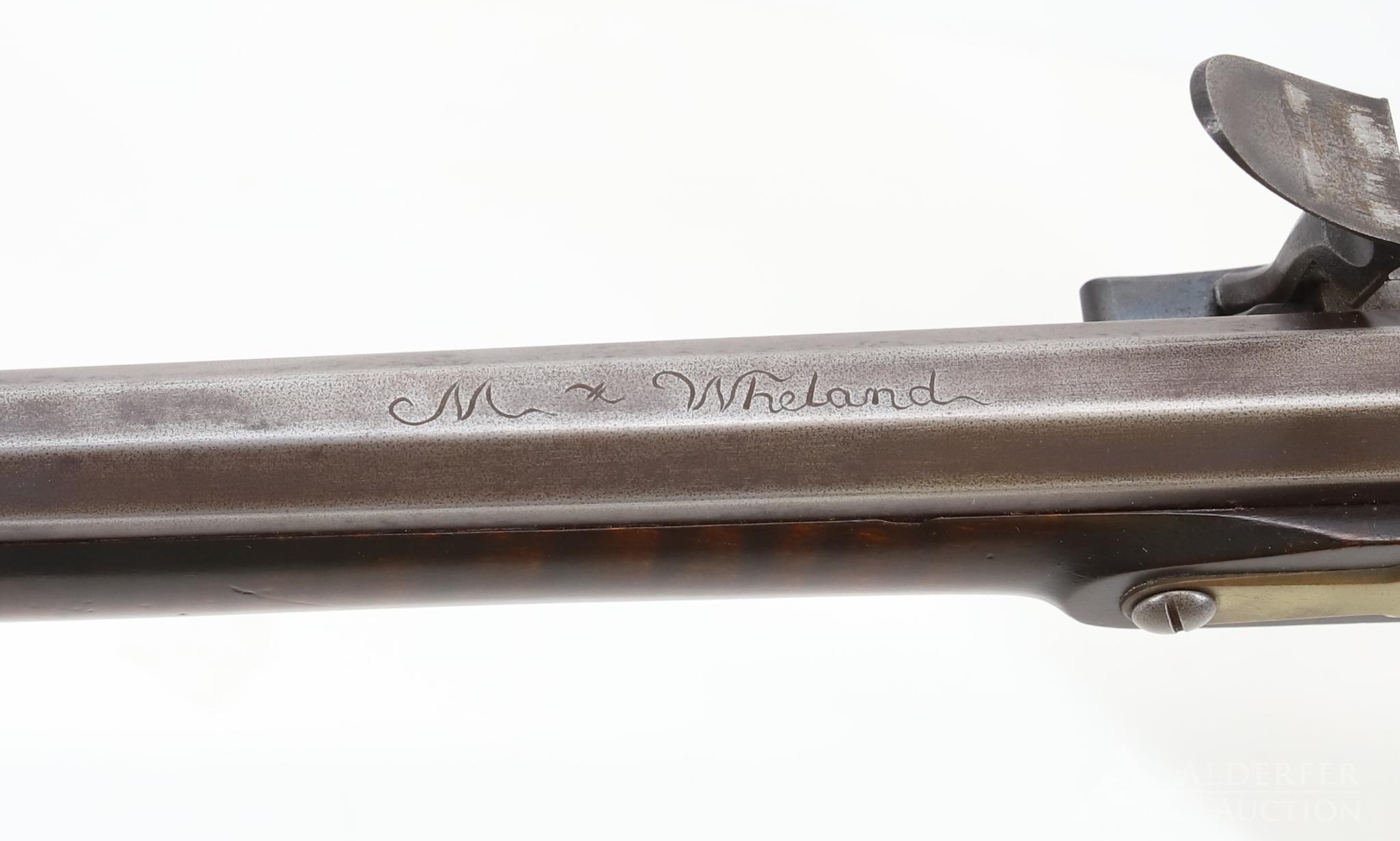 M Wheland Flintlock Long Rifle