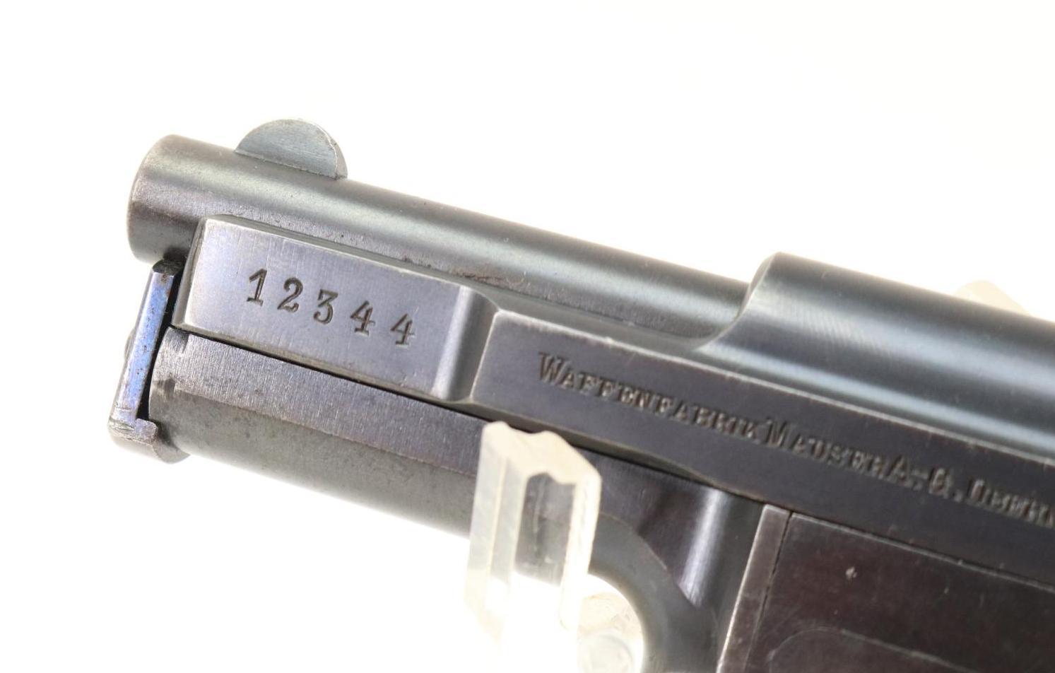 Waffenfabrik Mauser 1910 Semi Automatic Pistol