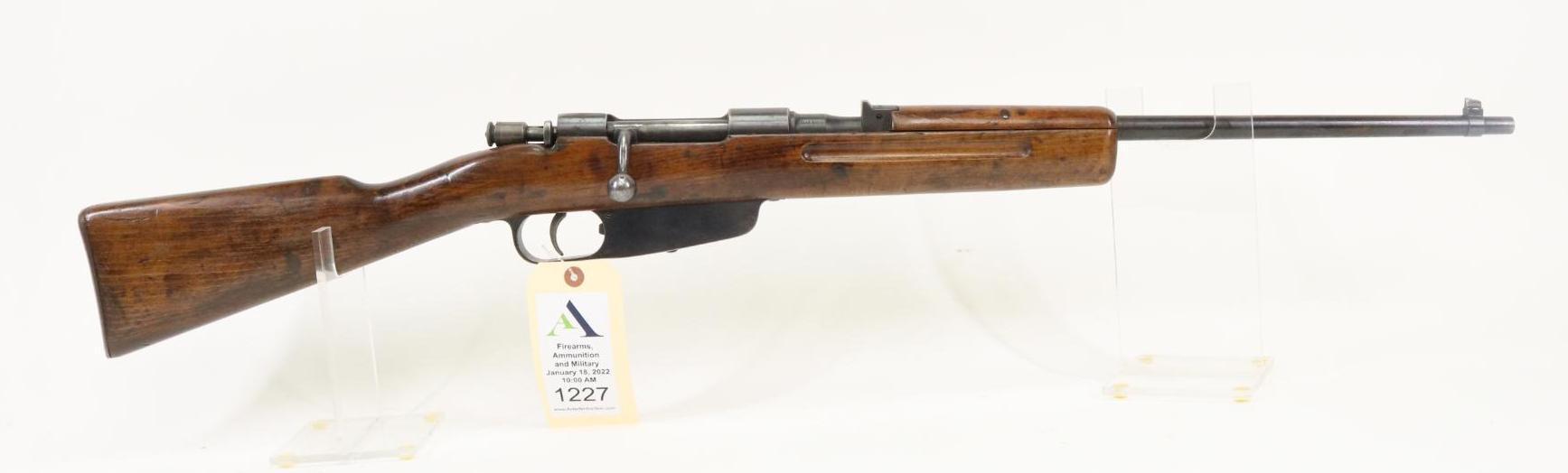 Terni Carcano 1939 XVII Sporter Bolt Action Rifle