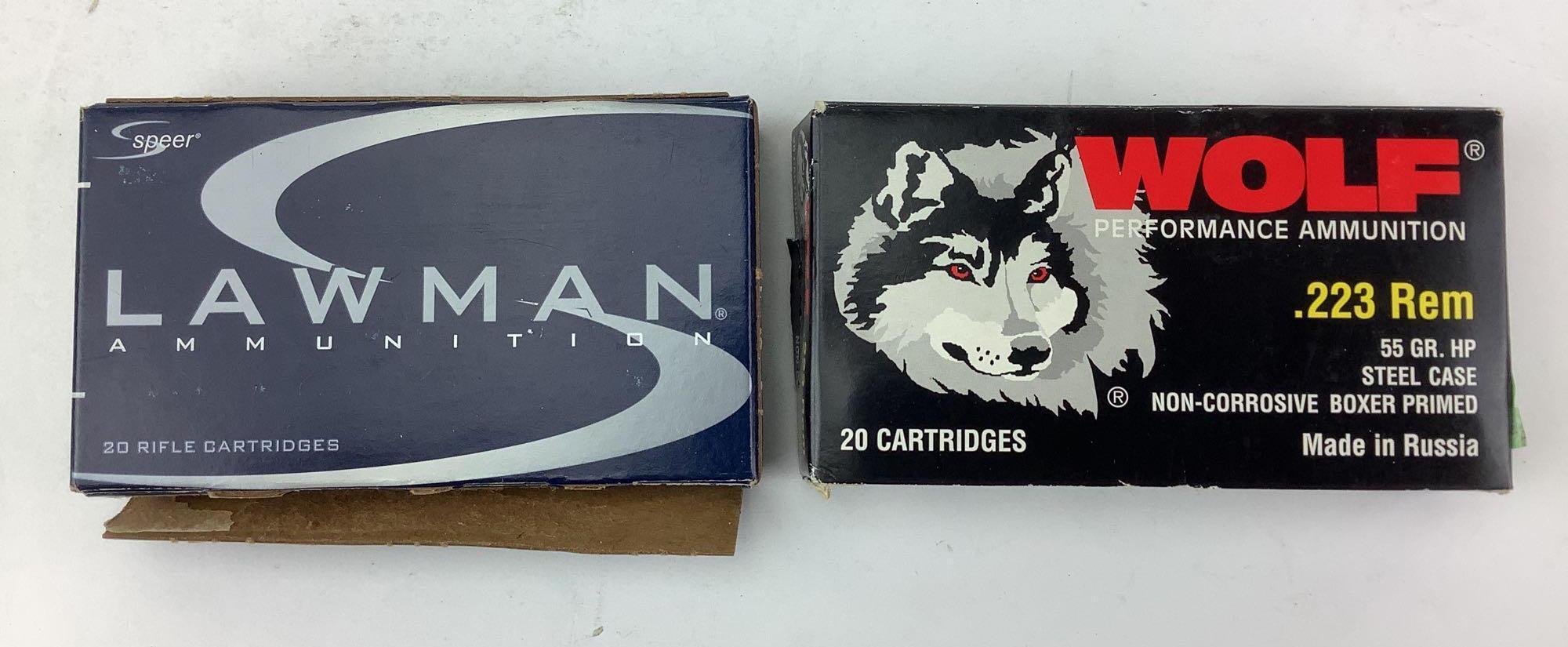 .223 Rem Ammo Assorted