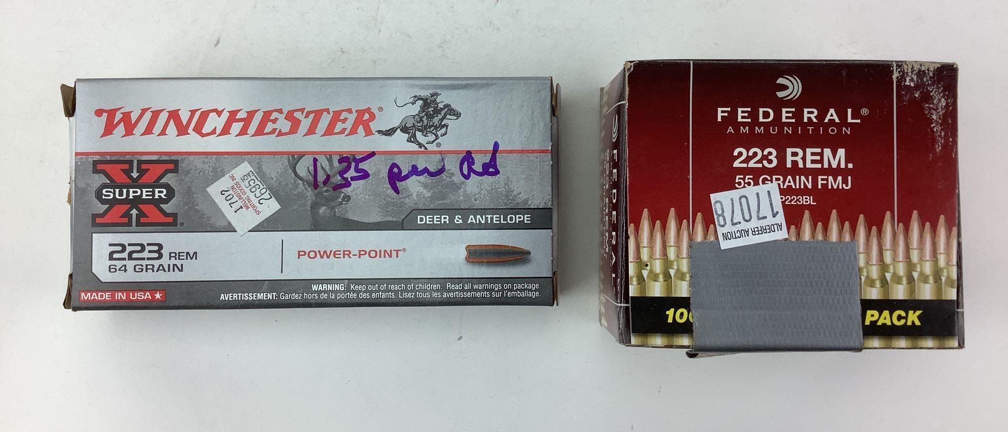 .223 Rem Ammo Assorted