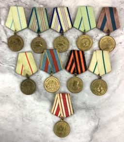 Soviet World War II Medals