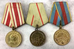 Soviet World War II Medals