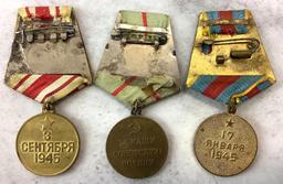 Soviet World War II Medals