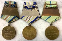 Soviet World War II Medals