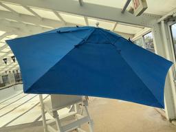 Lifeguard Chair and Umbrella
