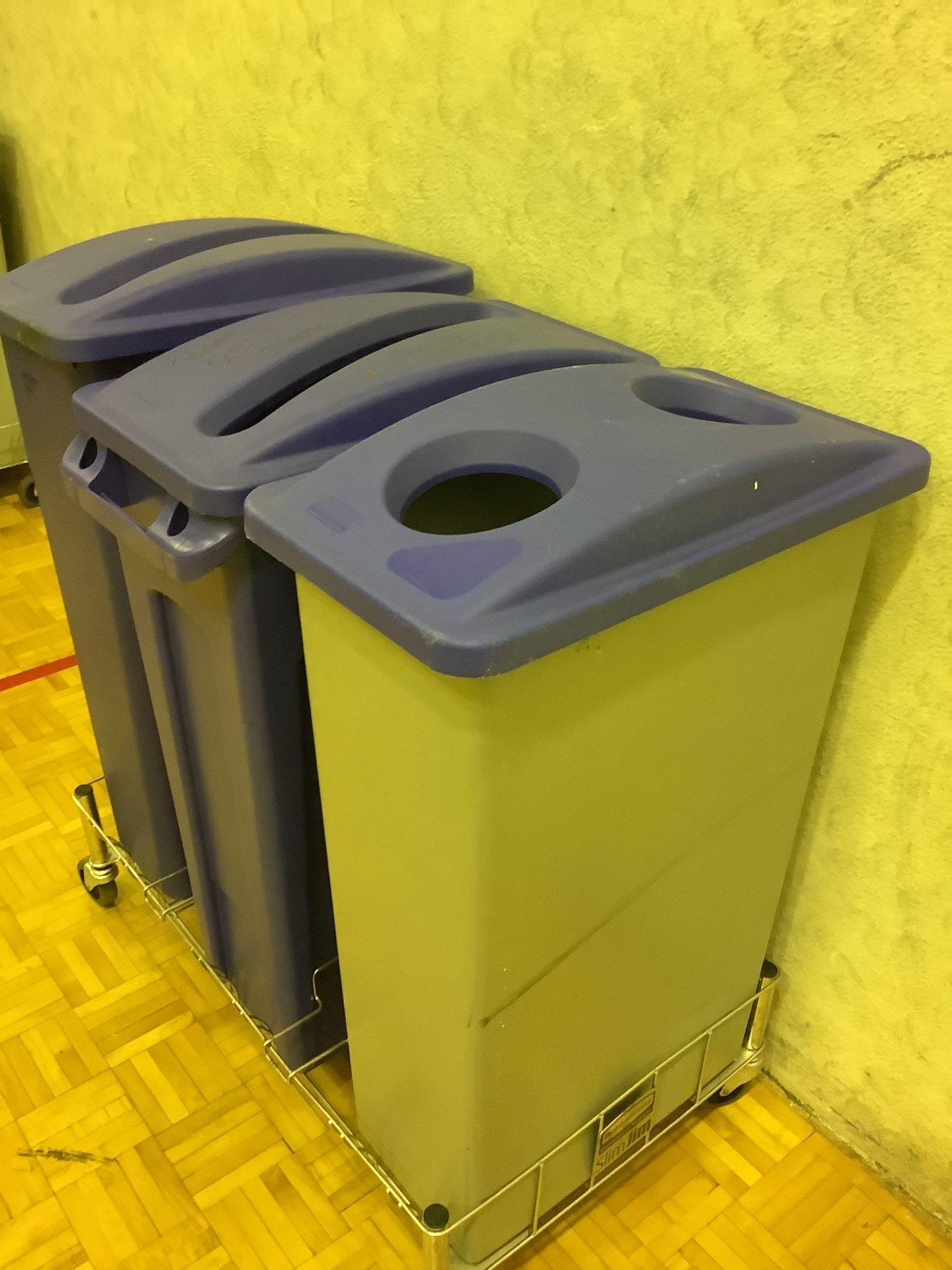Slim Jim Trash Receptacles