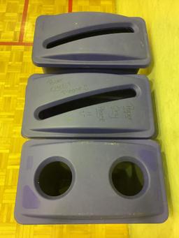 Slim Jim Trash Receptacles