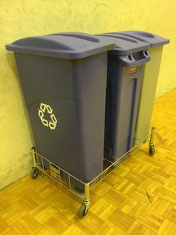 Slim Jim Trash Receptacles