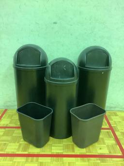 Rubbermaid Trash Cans