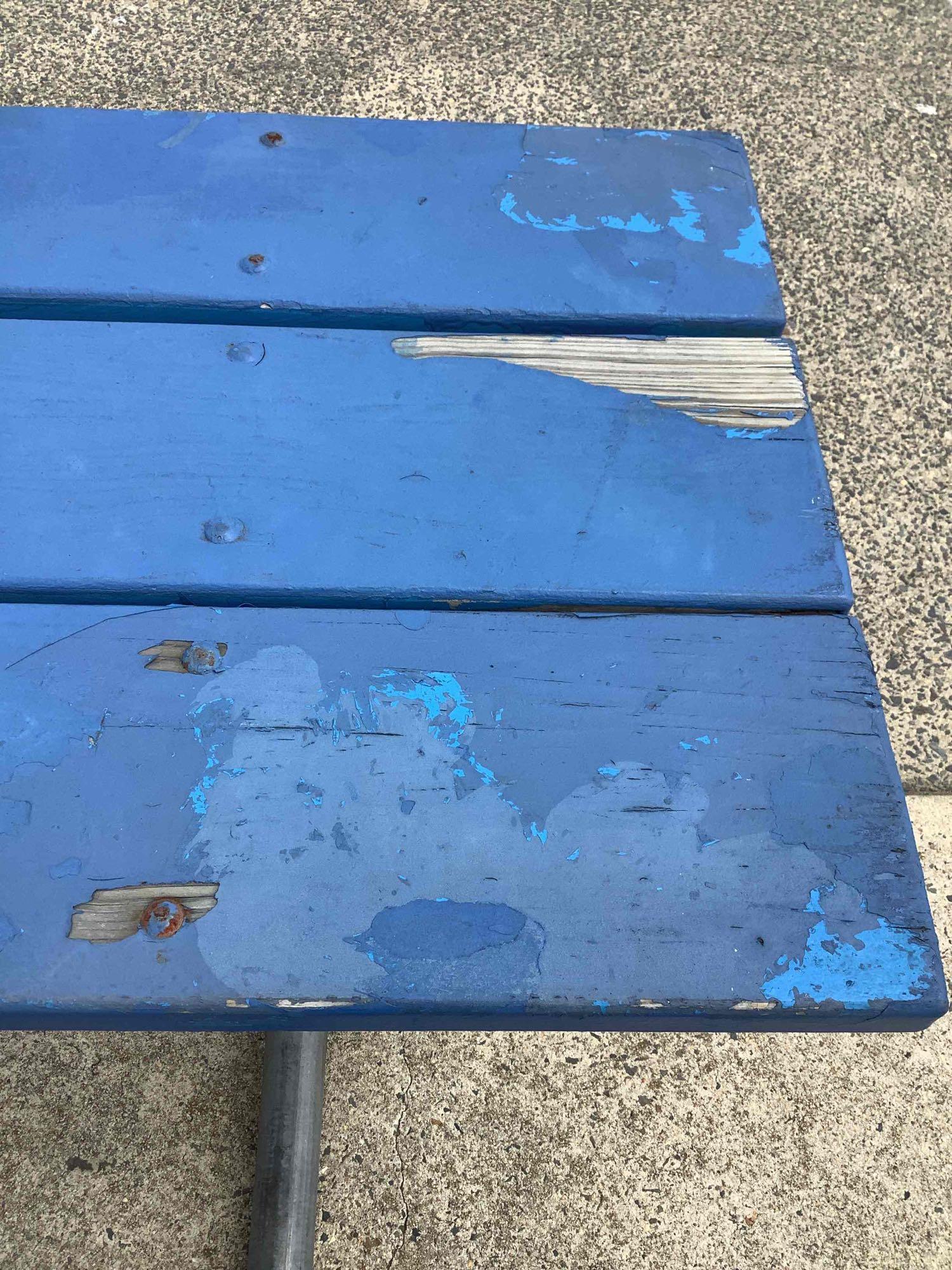 Picnic Tables and Umbrella