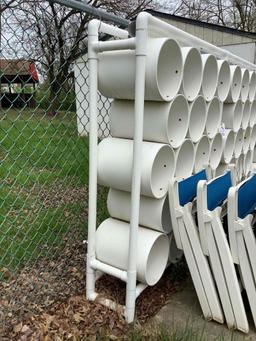 PVC Cubby Shelves