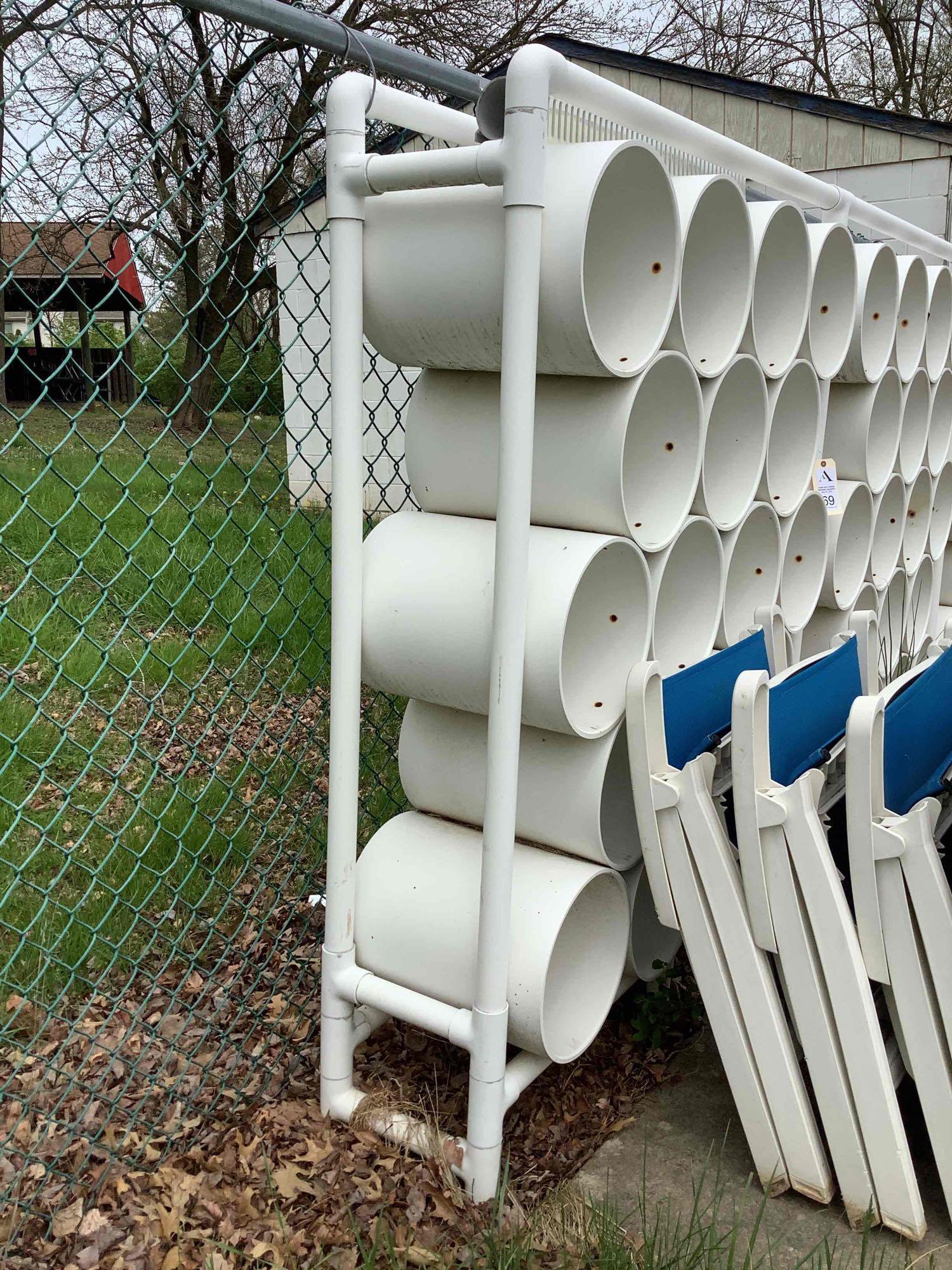 PVC Cubby Shelves