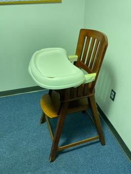 Eddie Bauer High Chair and Play Yard
