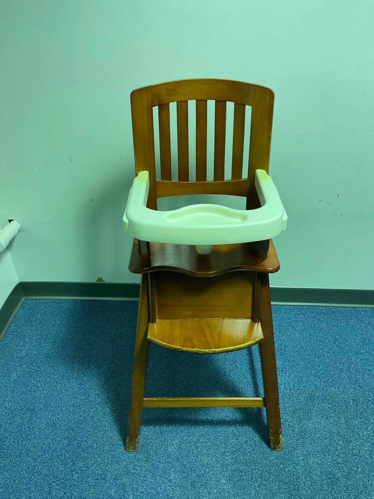 Eddie Bauer High Chair and Play Yard