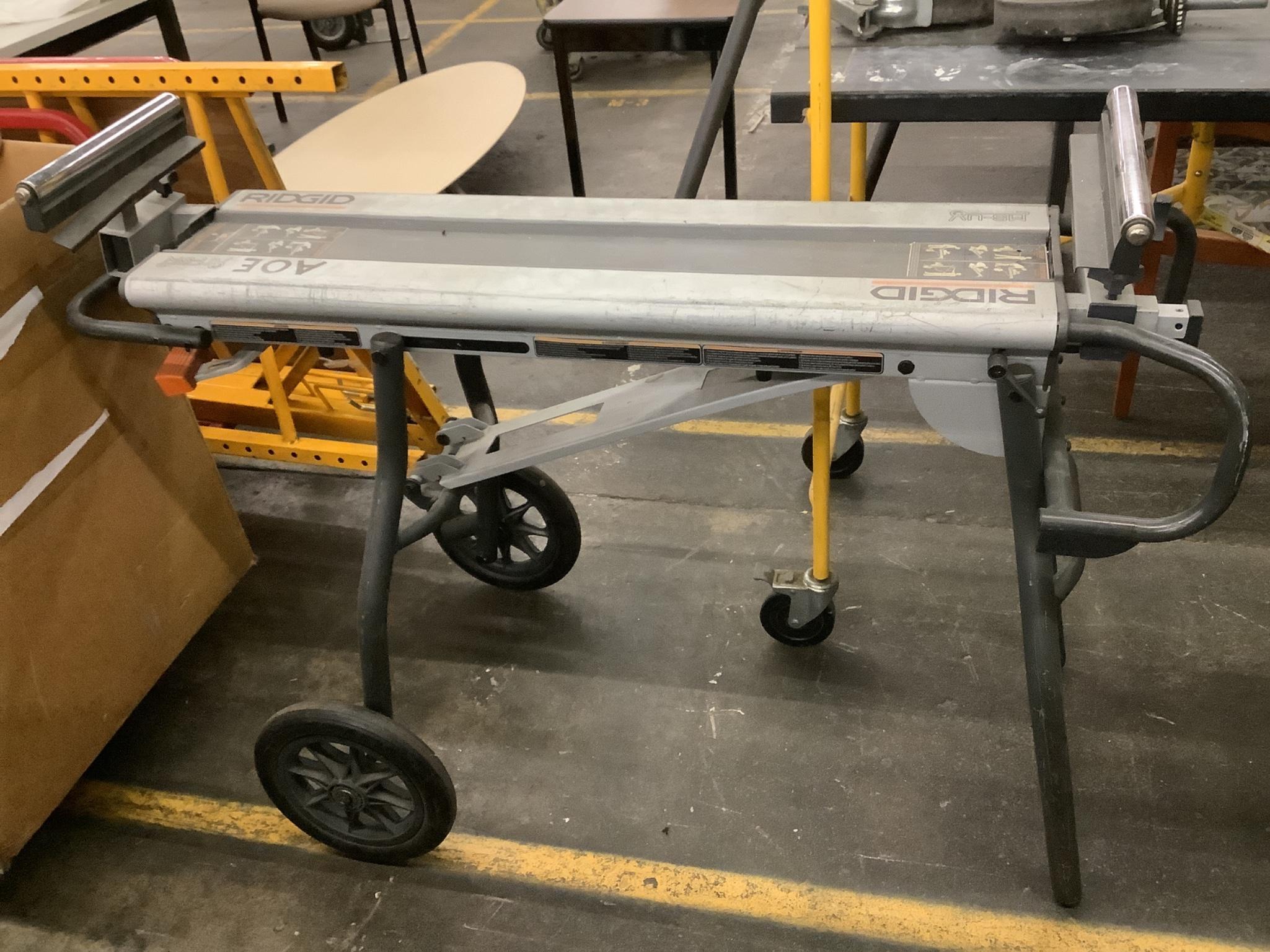 Ridgid Mobile Miter Saw Stand
