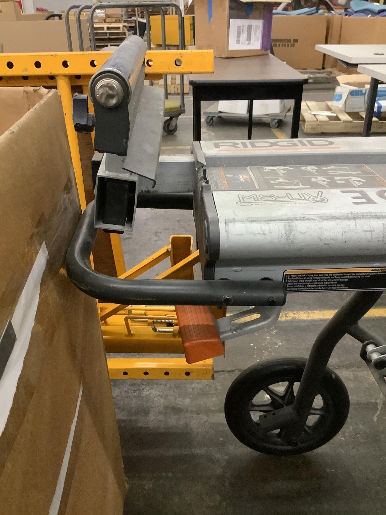 Ridgid Mobile Miter Saw Stand