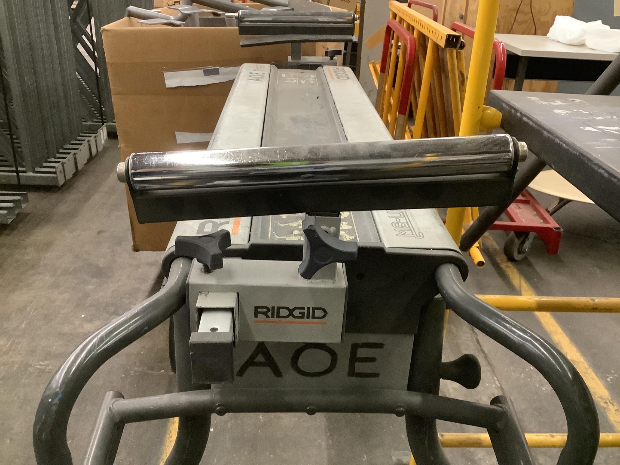 Ridgid Mobile Miter Saw Stand