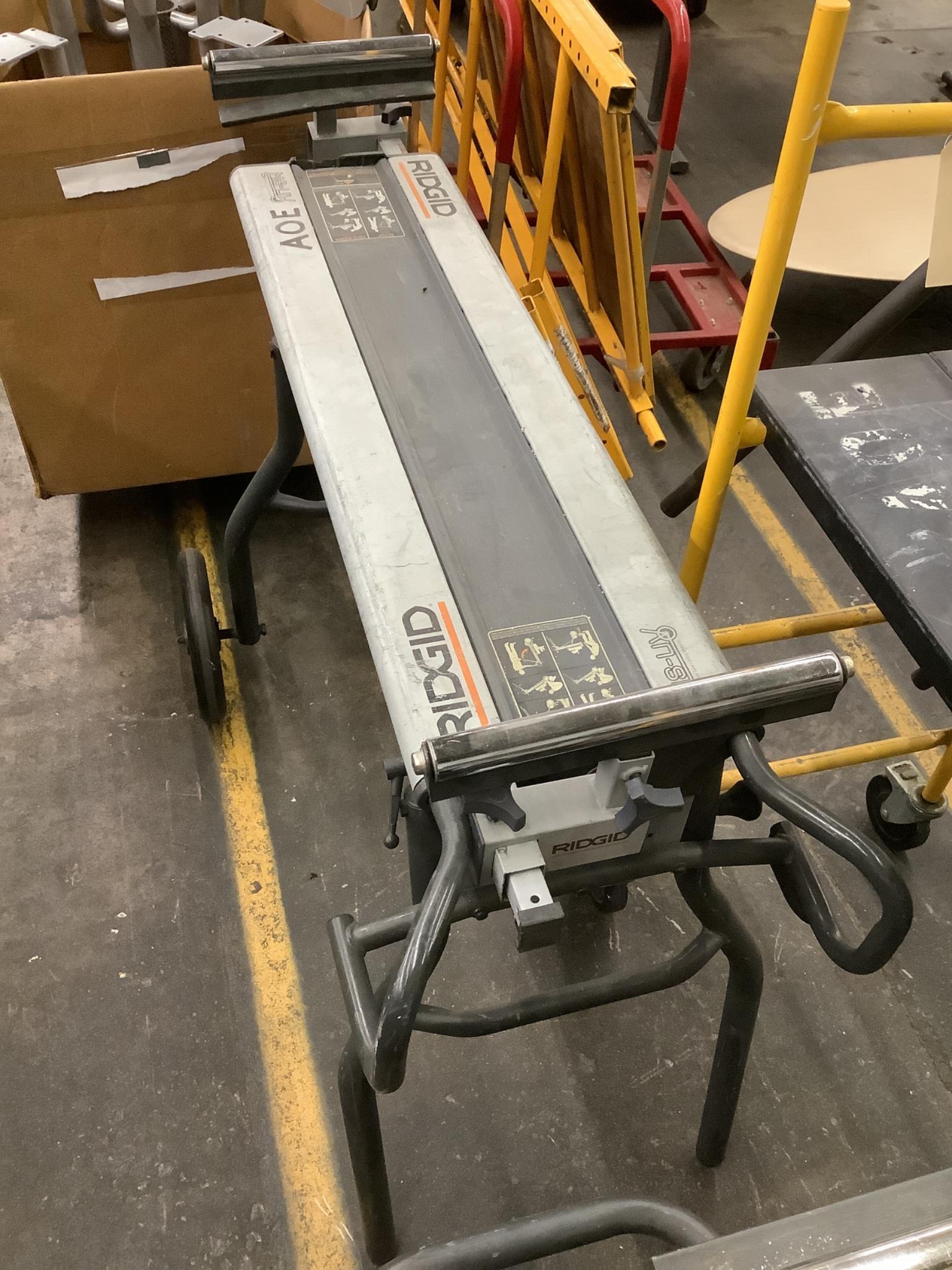 Ridgid Mobile Miter Saw Stand