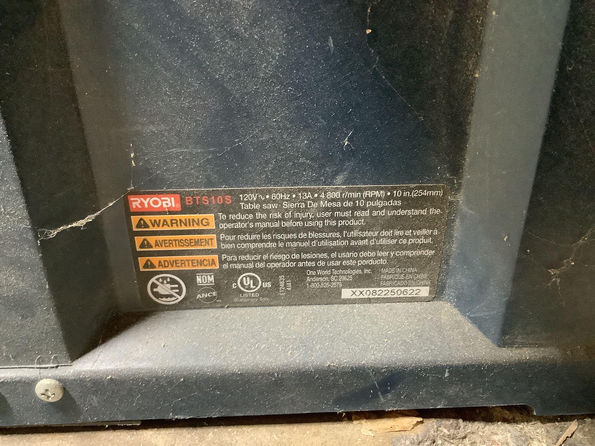 Ryobi Table Saw