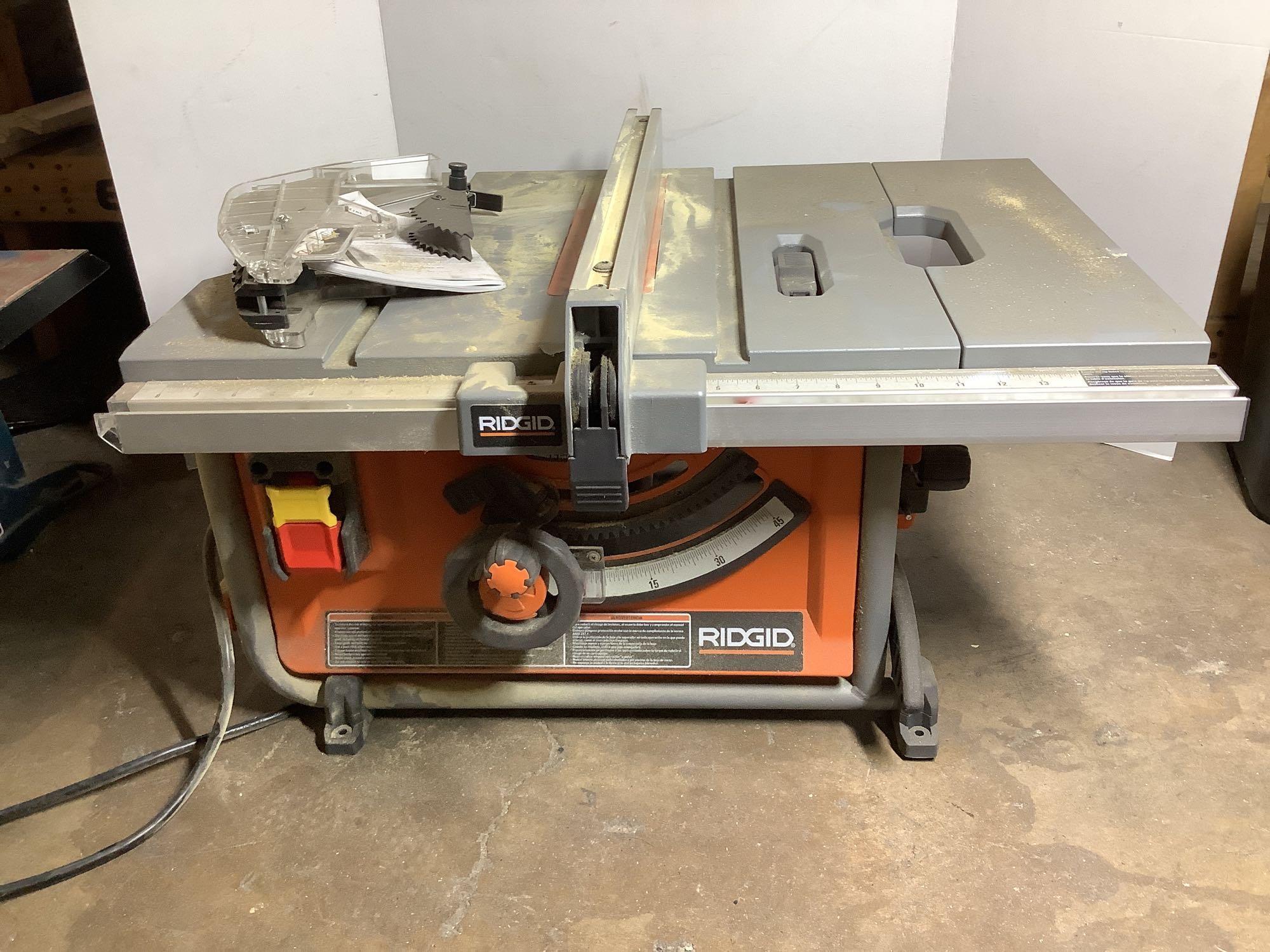 Ridgid Table Saw