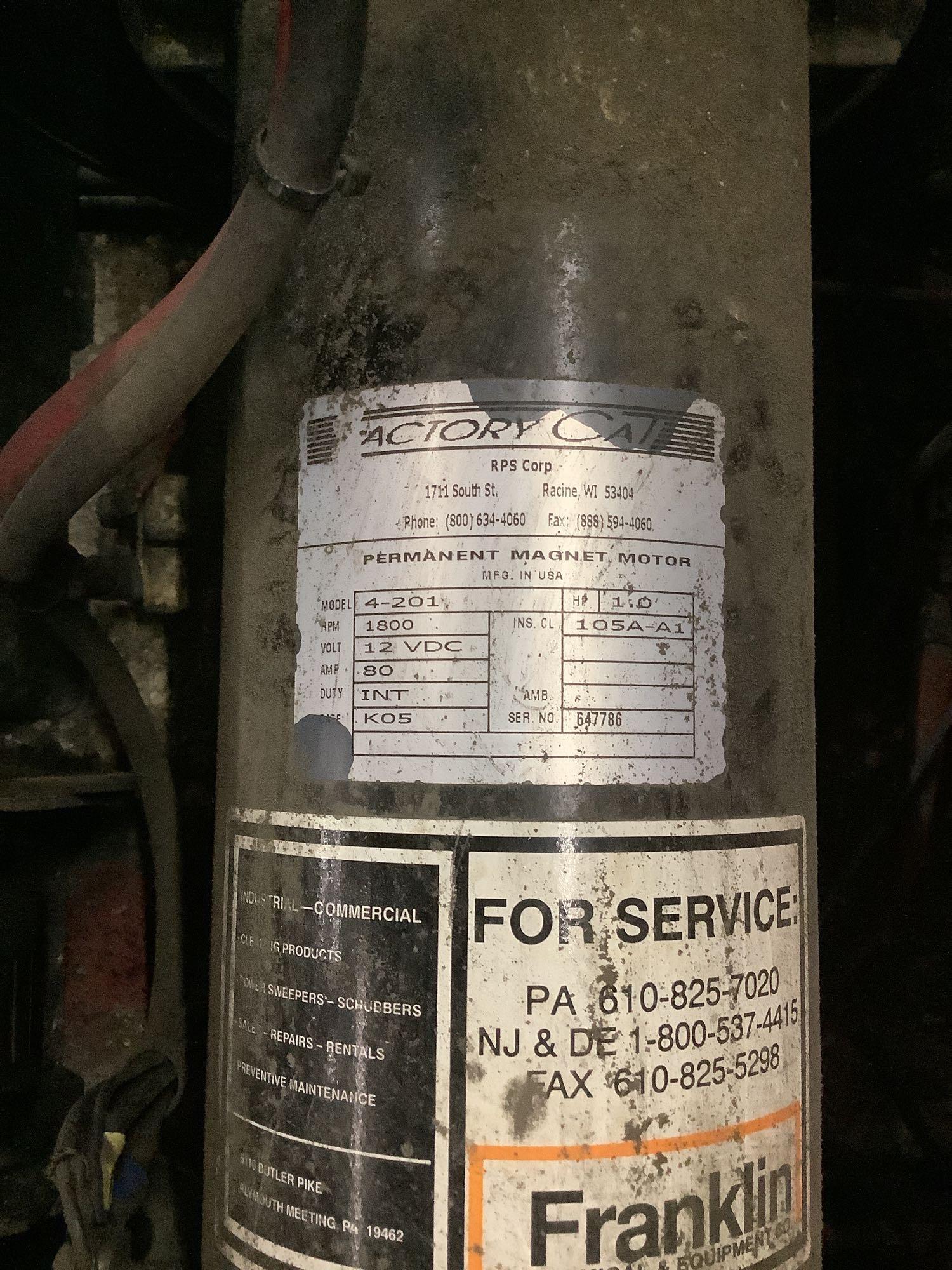 Factory Cat Industrial Sweeper