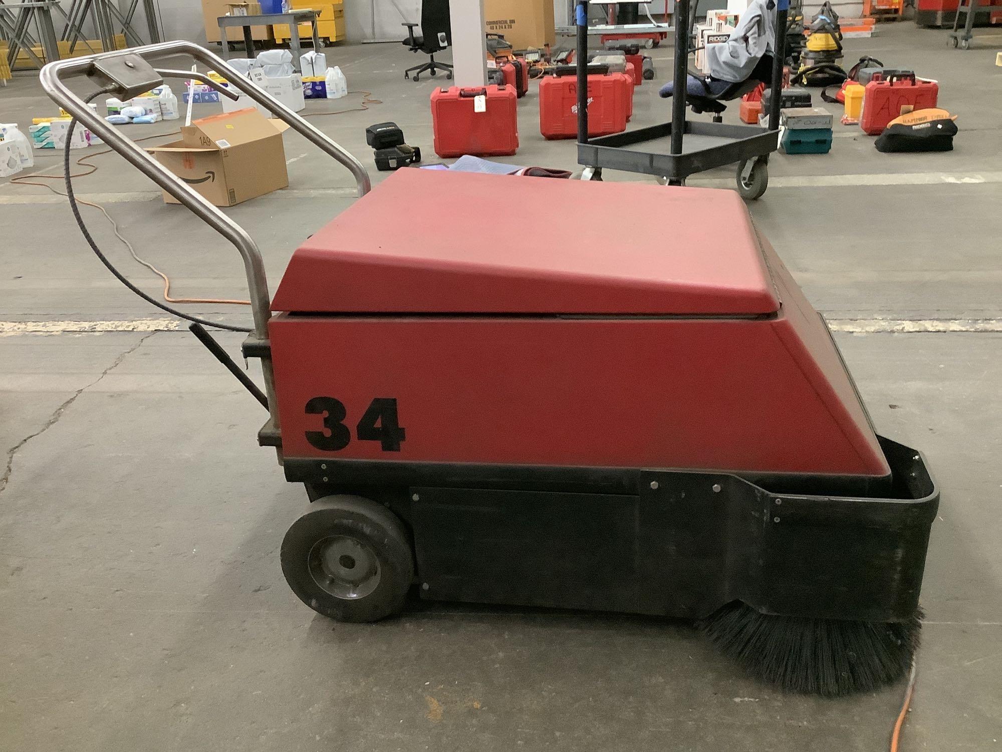 Factory Cat Industrial Sweeper
