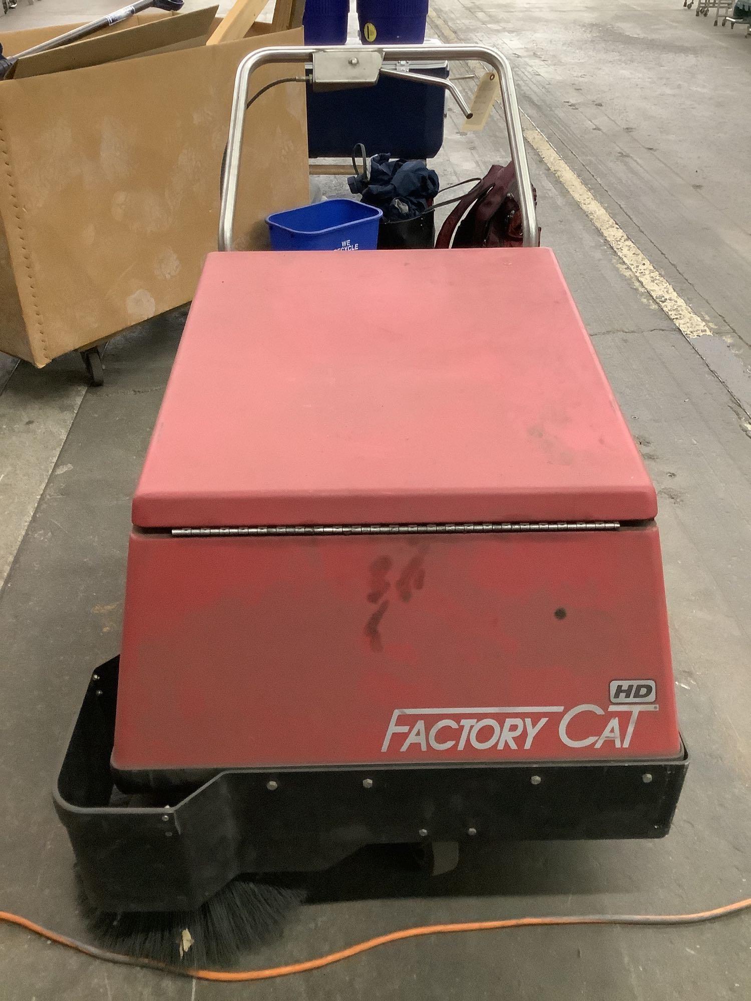 Factory Cat Industrial Sweeper