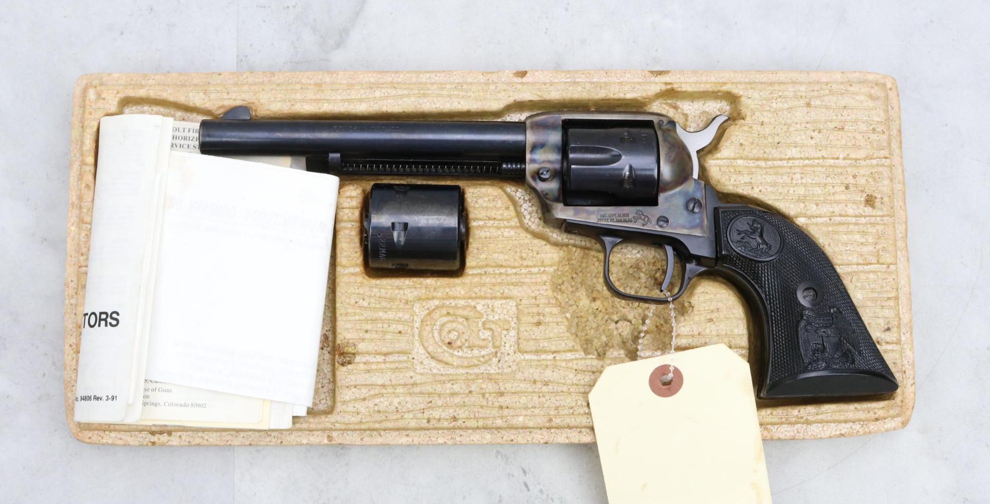 Colt Peacemaker 22 Combo Single Action Revolver