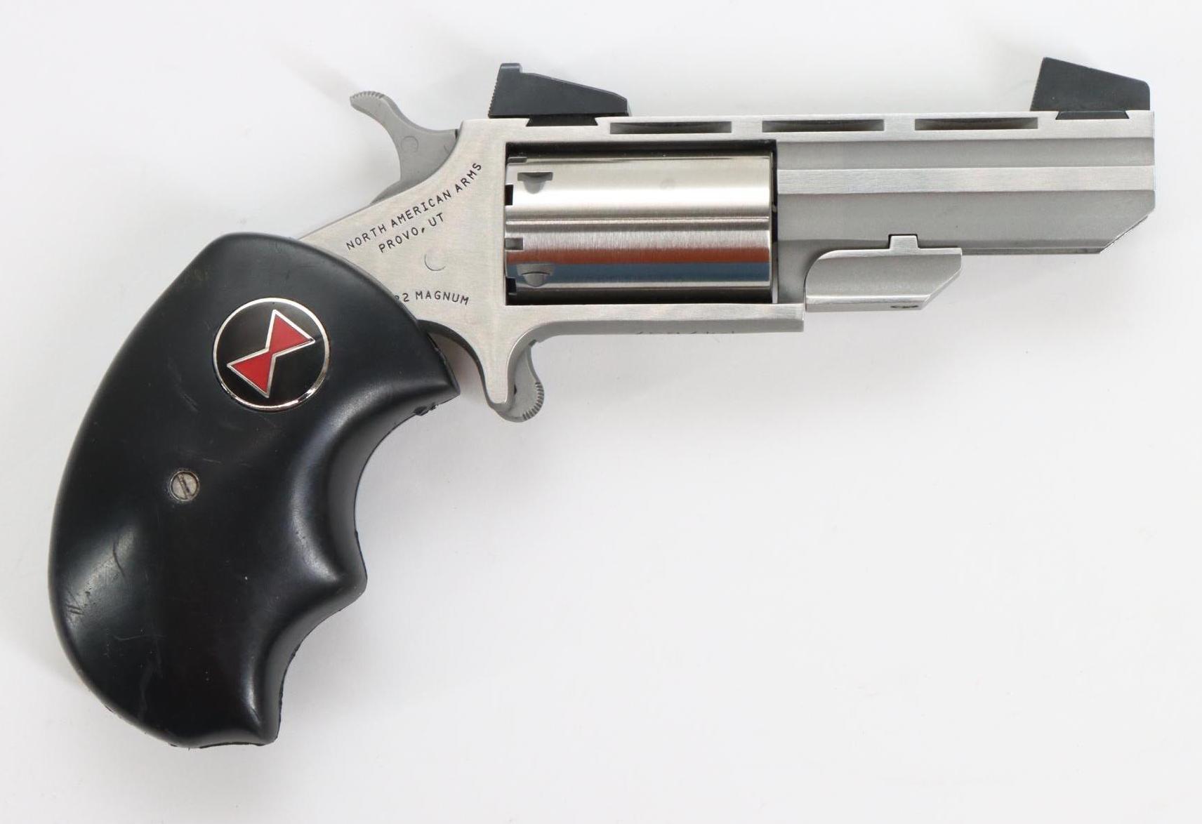 North American Arms Mini Revolver Black Widow Conversion Single Action Revolver