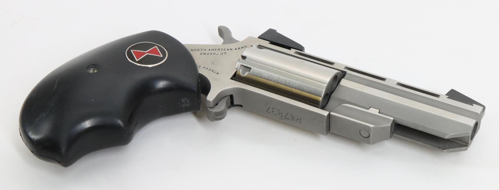 North American Arms Mini Revolver Black Widow Conversion Single Action Revolver
