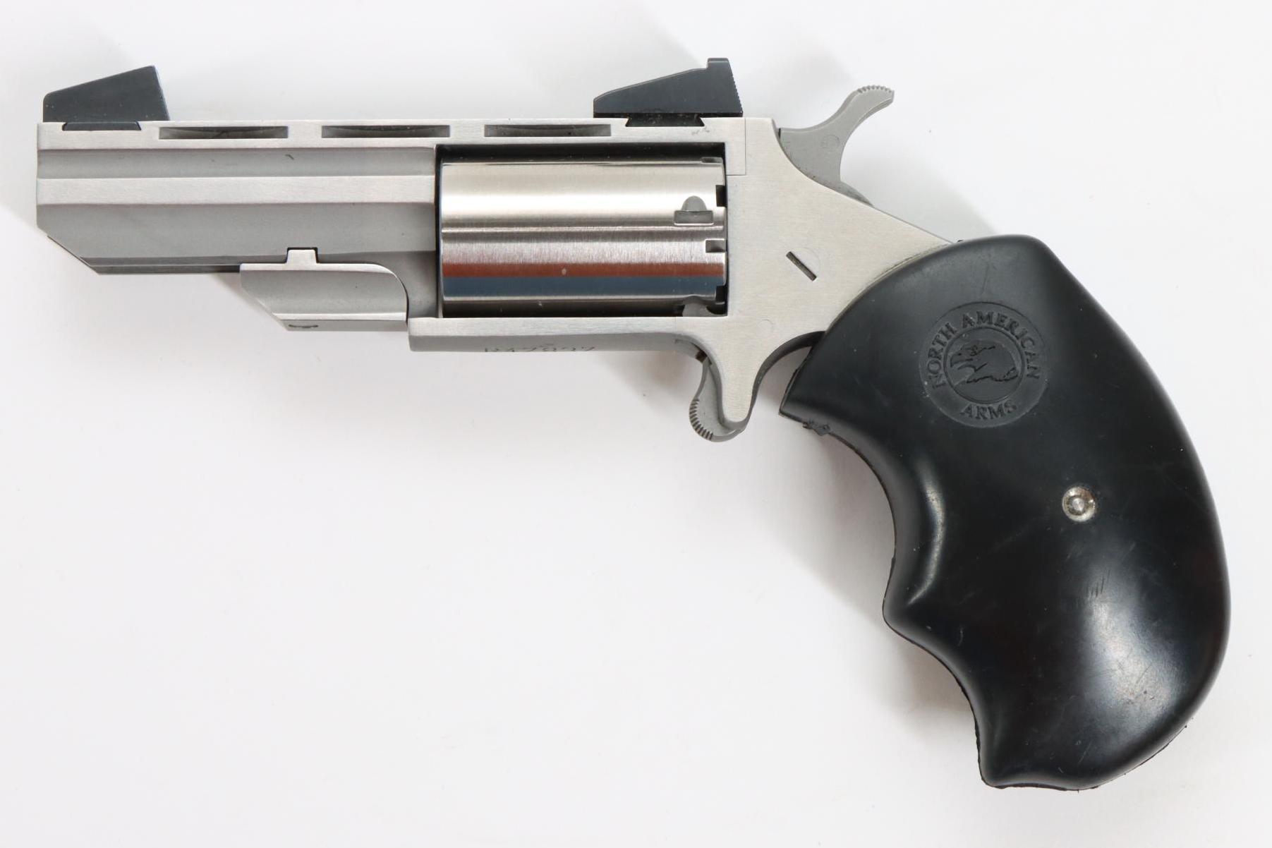North American Arms Mini Revolver Black Widow Conversion Single Action Revolver