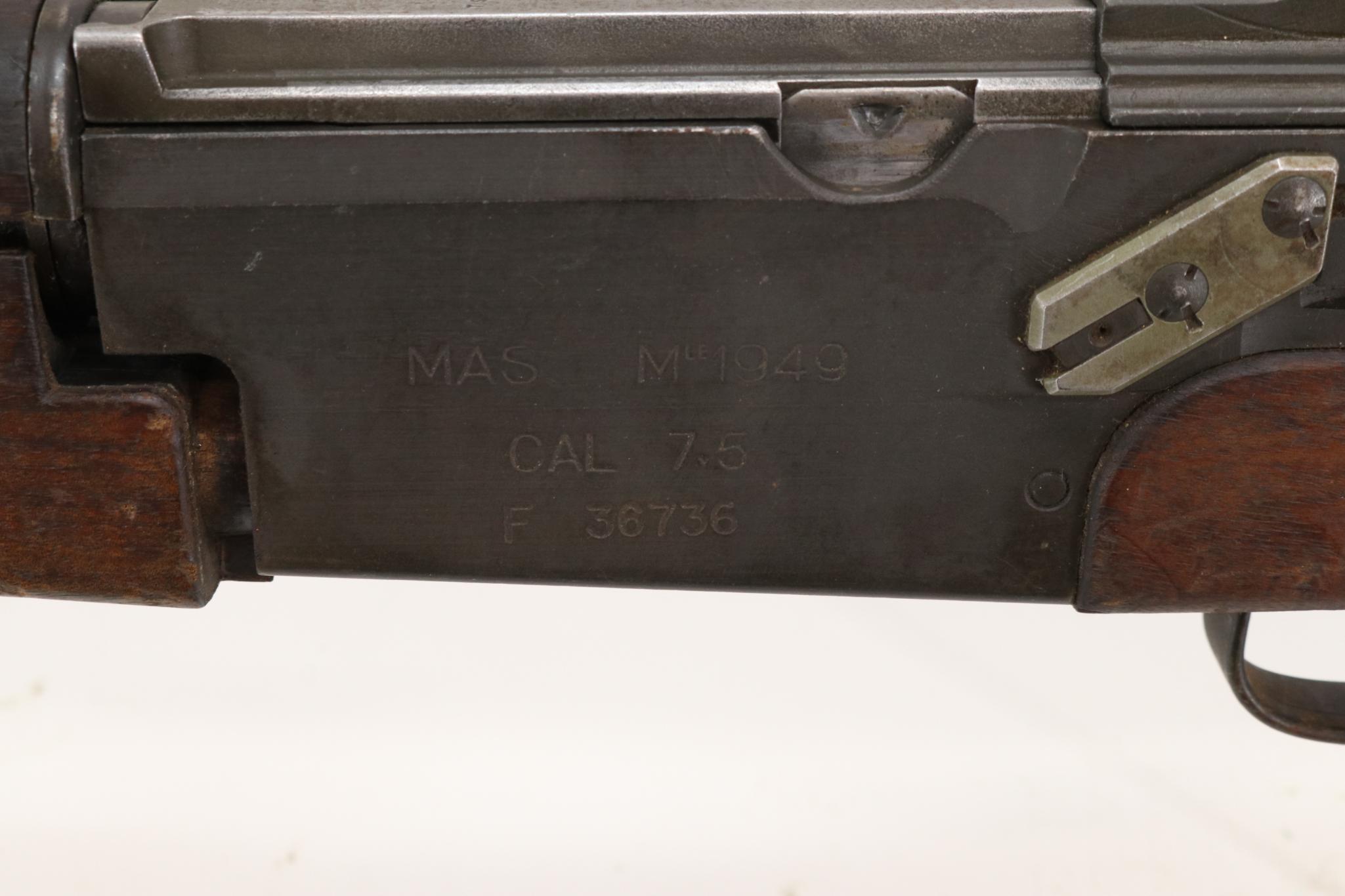 French/CAI MAS M1949 Semi Automatic Rifle