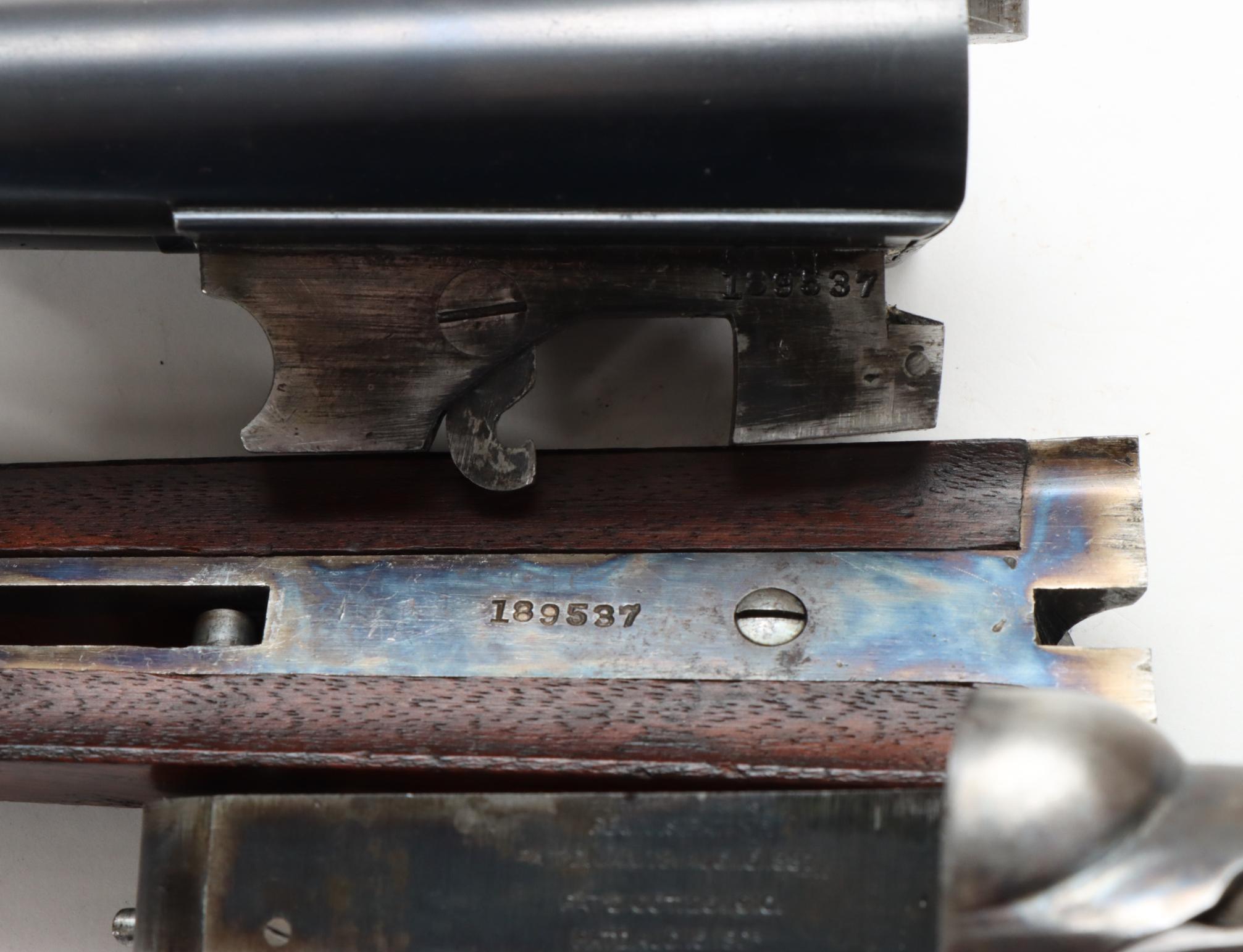 Parker Bros, OV Grade SxS Shotgun