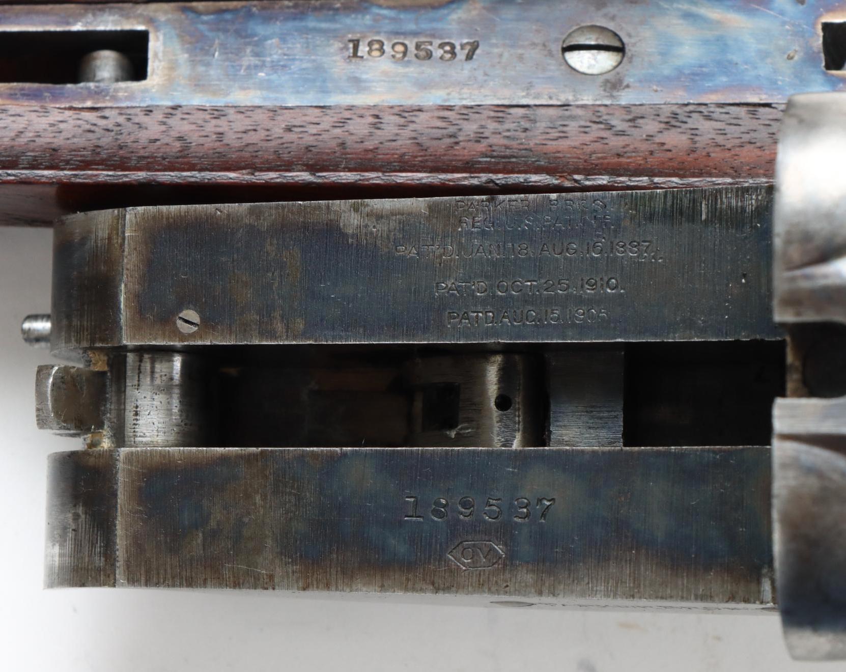 Parker Bros, OV Grade SxS Shotgun