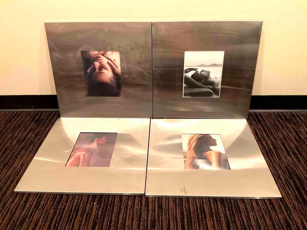 Brushed Chrome Frames