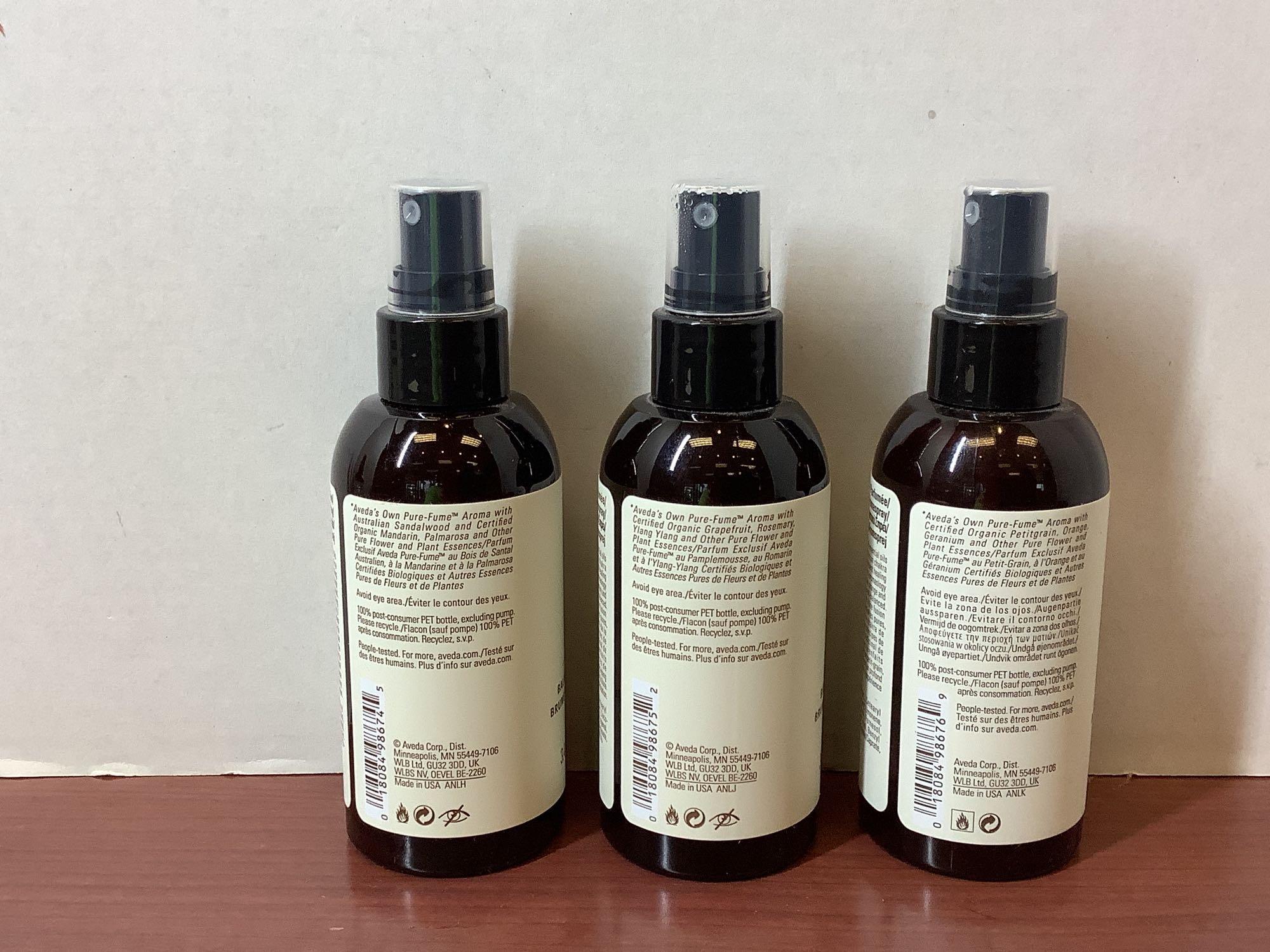 Aveda Chakra Pure-Fume Mists