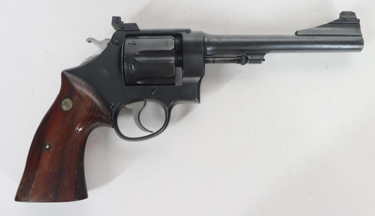 British Marked Smith & Wesson Pre Model 10 Double Action Revolver