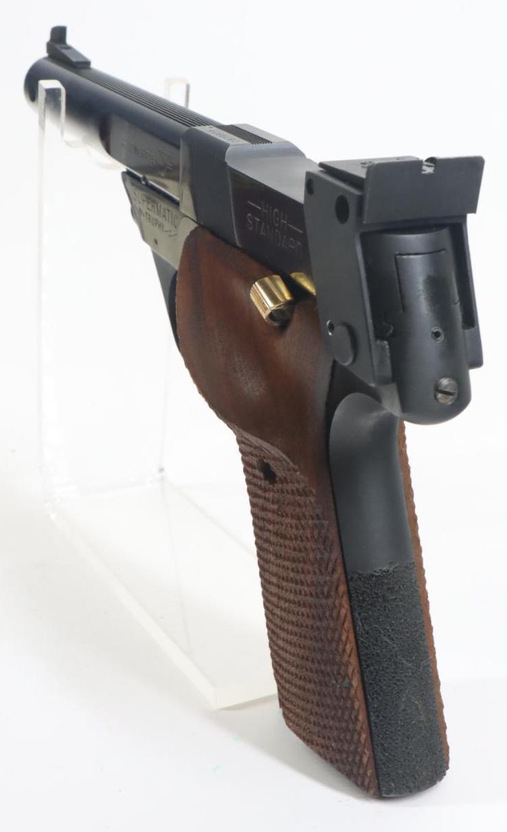 High Standard Supermatic Trophy Model 106 Military Semi Automatic Pistol