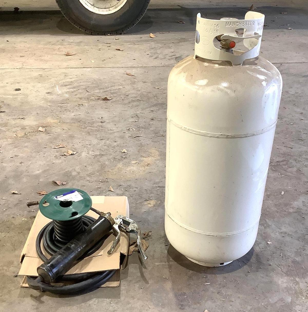 Propane Tank and Carburetion Hoses