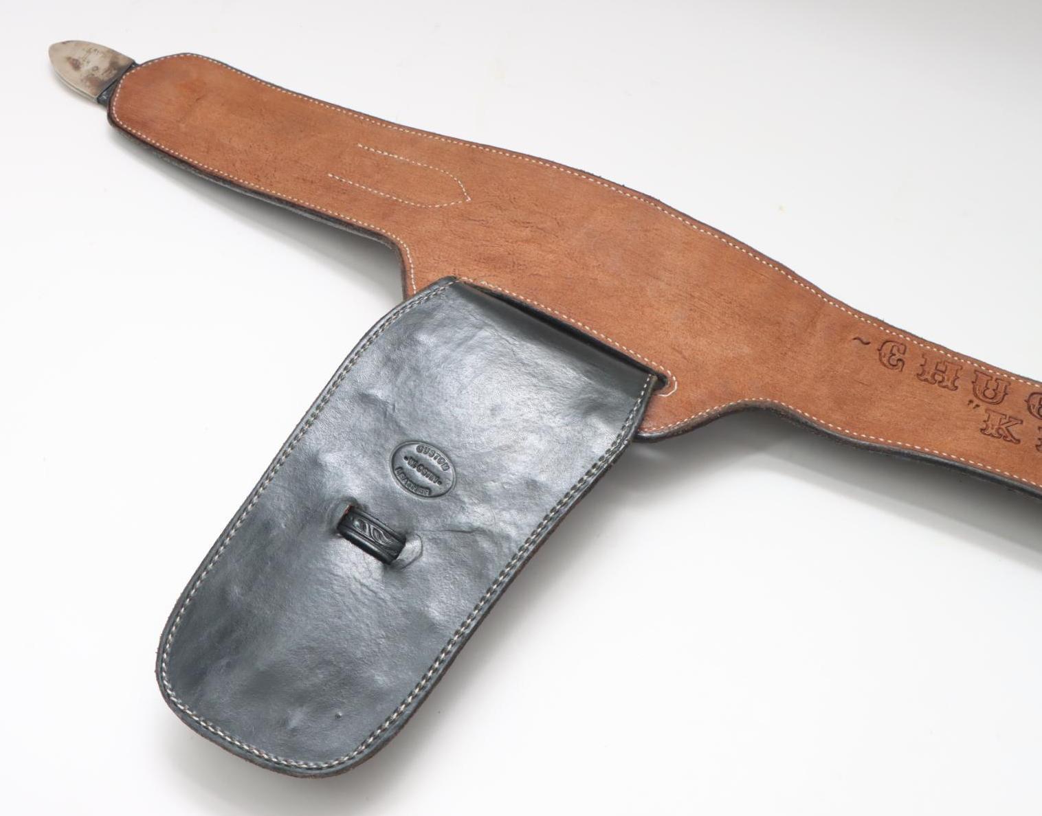 Custom W.Ostin Western Leather Double Holster Rig For Chuck Medwork
