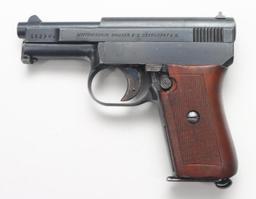 Mauser Model 1910 Semi Automatic Pistol