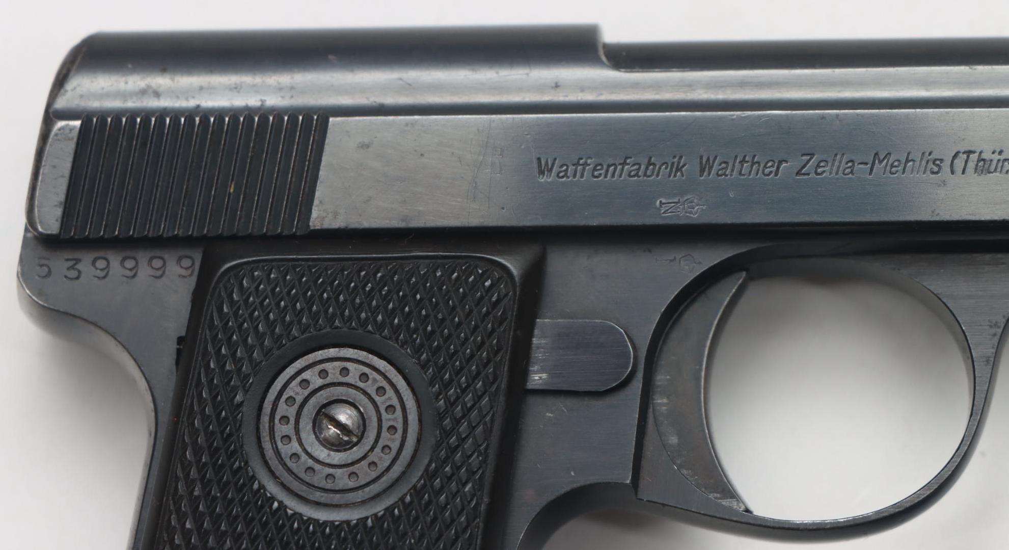 Walther Model 9 Semi Automatic Pistol