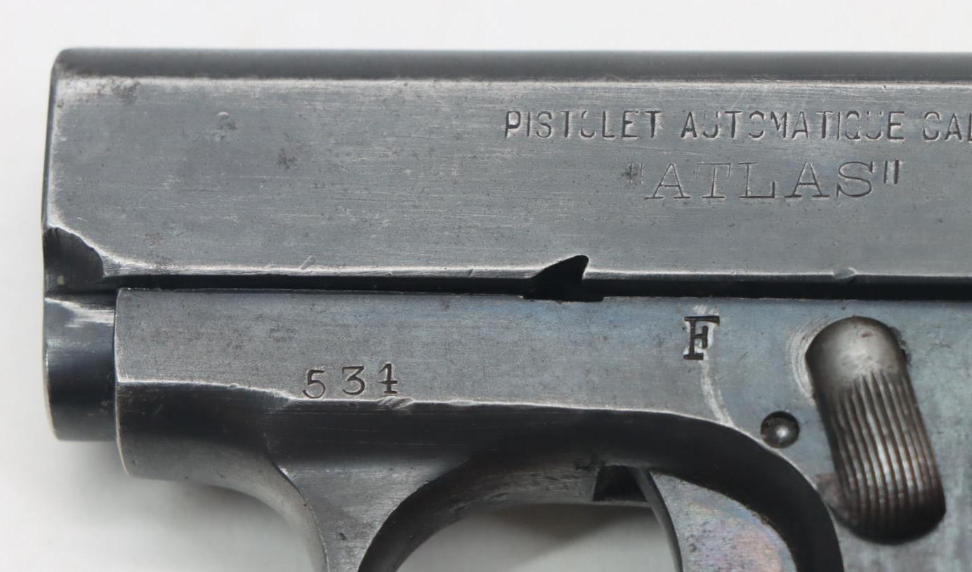 Spanish Pistolet Automatique Atlas Semi Automatic Pistol